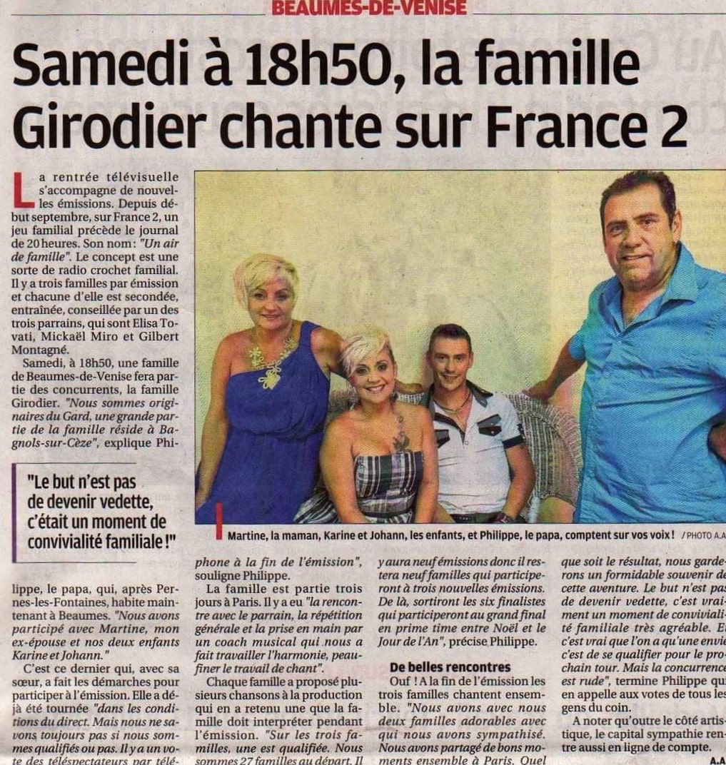 article de journal